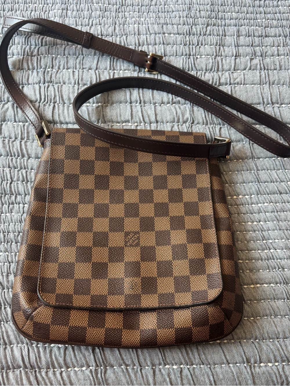 Louis Vuitton Musette Salsa Damier Ebene Crossbody Bag